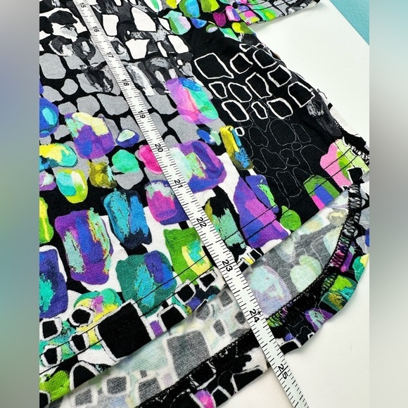 Ladies blouse size XS, multicolor excellent condition - Picture 10 of 10